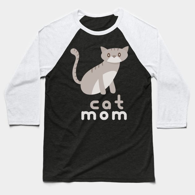 A Classic Art Of Cat - Adopt The Cat & Love Like Cat Mom Baseball T-Shirt by mangobanana